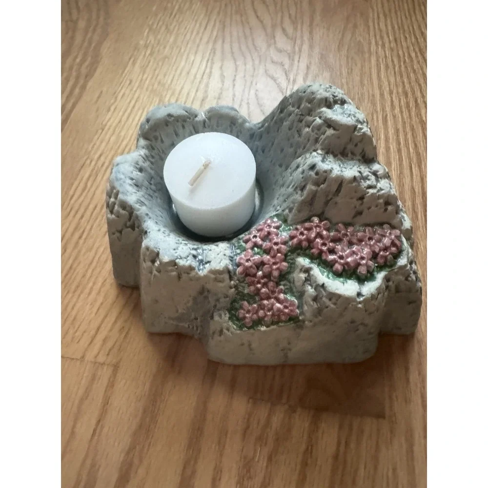 Jie Gantofta Sweden Ceramic Mountain Tea Light Holder #328 by Staffan Johnson